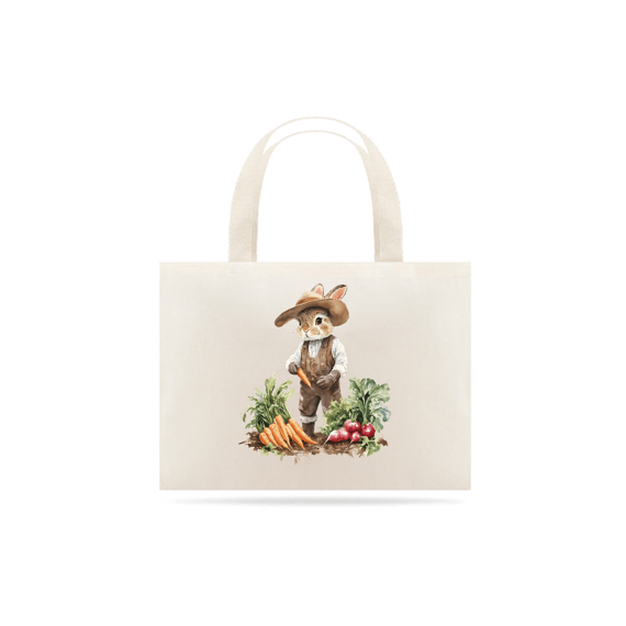 Ecobag Coelho na Horta