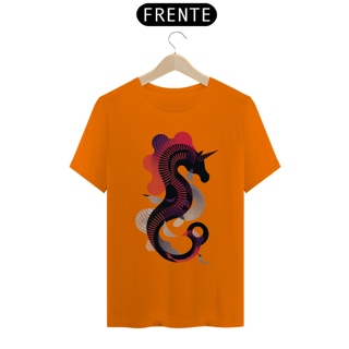 Nome do produto Camiseta Cavalo Marinho Unicórnio - unisex