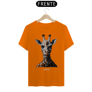 Nome do produto Camiseta Essência da Savana: Girafa Unissex