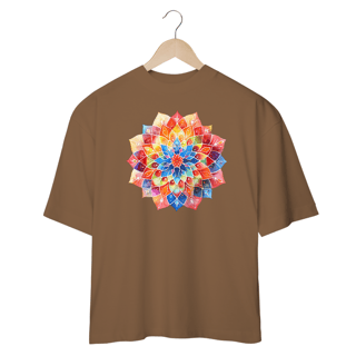 Nome do produto Camiseta Oversized Mandala Harmonia Eterna