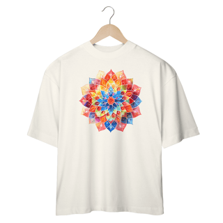 Nome do produto Camiseta Oversized Mandala Harmonia Eterna