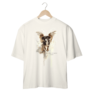 Nome do produto Camiseta Oversized Um Anjo te Espera Adote