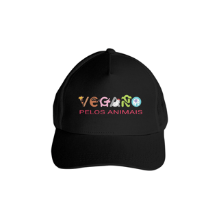 Nome do produto Boné Vegano pelos Animais - Prime com tela