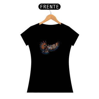 Nome do produto Camiseta Baby Look Coruja Mística