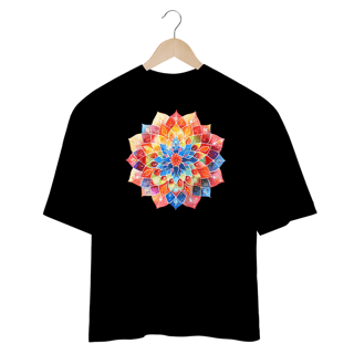 Nome do produto Camiseta Oversized Mandala Harmonia Eterna