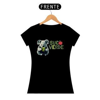Nome do produto Camiseta Baby Look Suco Verde