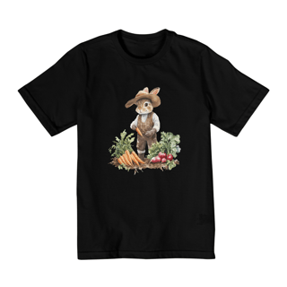 Nome do produto Camiseta Coelho na Horta Infantil