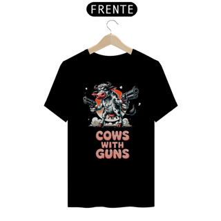 Nome do produto Camiseta Cows with Guns - Unisex