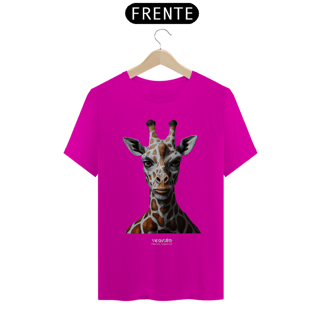 Nome do produto Camiseta Essência da Savana: Girafa Unissex