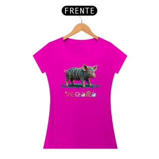 Nome do produto Camiseta Baby Look Porquinho