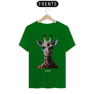 Nome do produto Camiseta Essência da Savana: Girafa Unissex