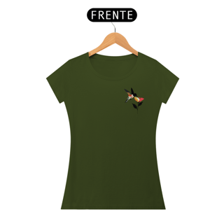 Nome do produto Camiseta Baby Look Beija Flor