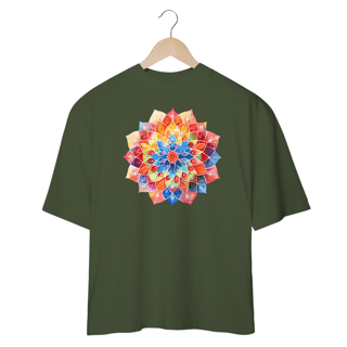 Nome do produto Camiseta Oversized Mandala Harmonia Eterna
