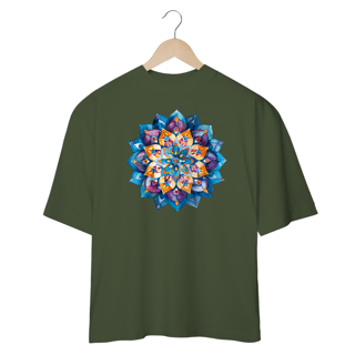 Nome do produto Camiseta Oversized Mandala Serenidade Profunda