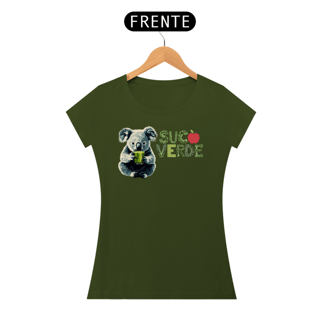 Nome do produto Camiseta Baby Look Suco Verde