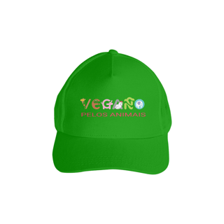 Nome do produto Boné Vegano pelos Animais - Prime com tela