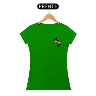 Nome do produto Camiseta Baby Look Beija Flor