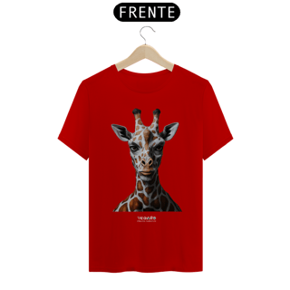 Nome do produto Camiseta Essência da Savana: Girafa Unissex
