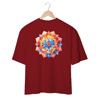 Nome do produto Camiseta Oversized Mandala Harmonia Eterna