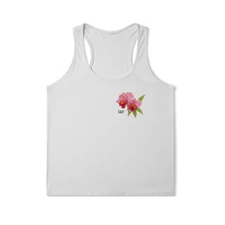 Nome do produto Camiseta regata feminina Orquídea Cattleya