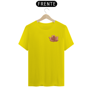Nome do produto Flor de Lotus - Camiseta - Estampa de Bolso