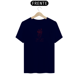 Nome do produto Coragem - Camiseta - Escrito Vermelho