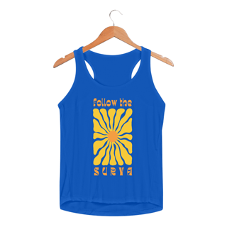 Nome do produto Follow the Surya - Regata Feminina Sport Dry UV