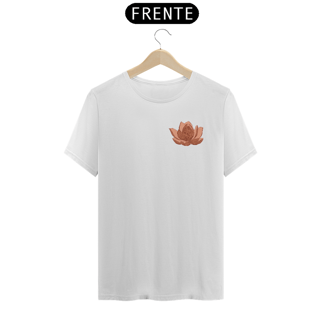 Nome do produto Flor de Lotus - Camiseta - Estampa de Bolso