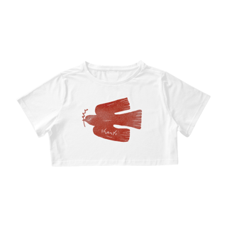 Nome do produto Shanti - Paz - Cropped