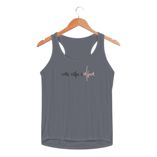 Nome do produto Vai com (c)Alma - Regata Feminina Sport Dry UV