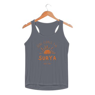 Nome do produto Here Comes the Surya - Regata Feminina Sport Dry UV