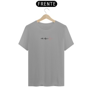 Nome do produto Vai com (c)Alma - Camiseta 