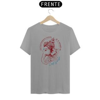 Nome do produto Ganesha - Camiseta Escrito Azul
