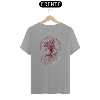 Nome do produto Ganesha - Camiseta Escrito Branco
