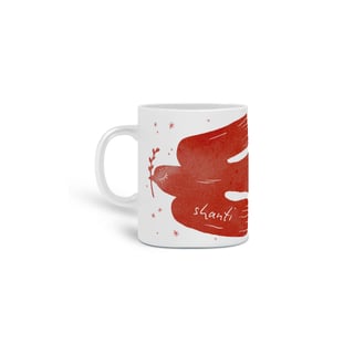 Nome do produto Shanti - Paz - Caneca