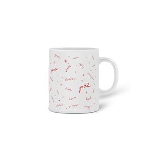 Nome do produto Shanti - Paz - Caneca