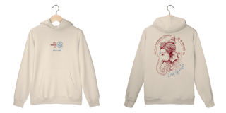Nome do produto Ganesha - Moletom Prime de Bolso - Branco/Off White