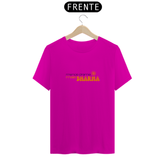 Nome do produto Menos drama, mais Dharma - Camiseta clara