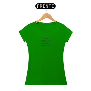 Nome do produto Mantra Lokah Samastah - Baby Long - Texto Cinza