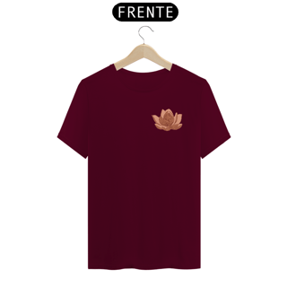 Nome do produto Flor de Lotus - Camiseta - Estampa de Bolso