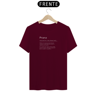 Nome do produto Prana Dicionário - Camiseta - Escrito Branco