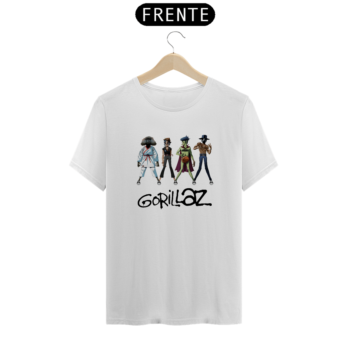 Nome do produto: Gorillaz - DYT - Camiseta Prime