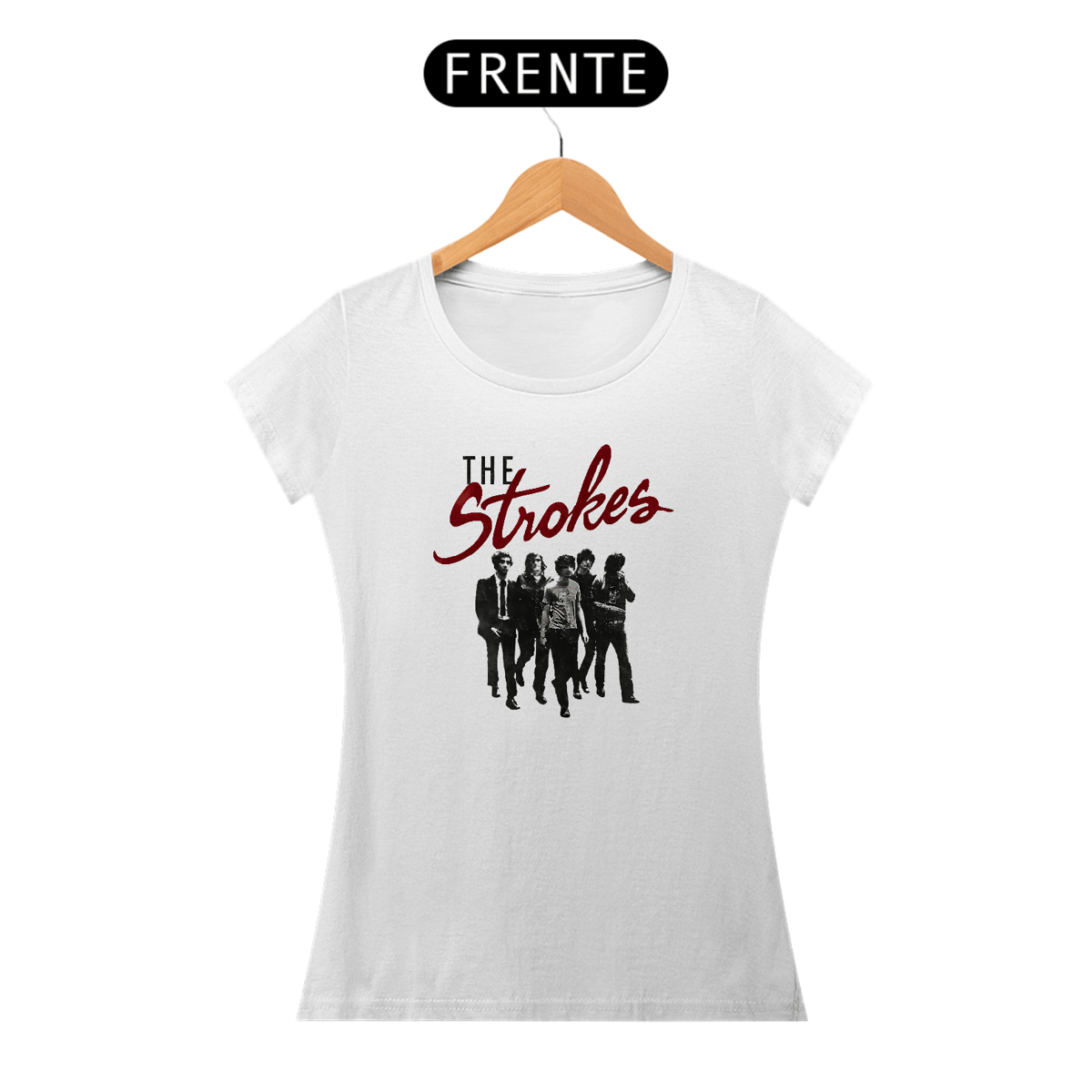 Nome do produto: The Strokes - Vintage - Baby Look Prime