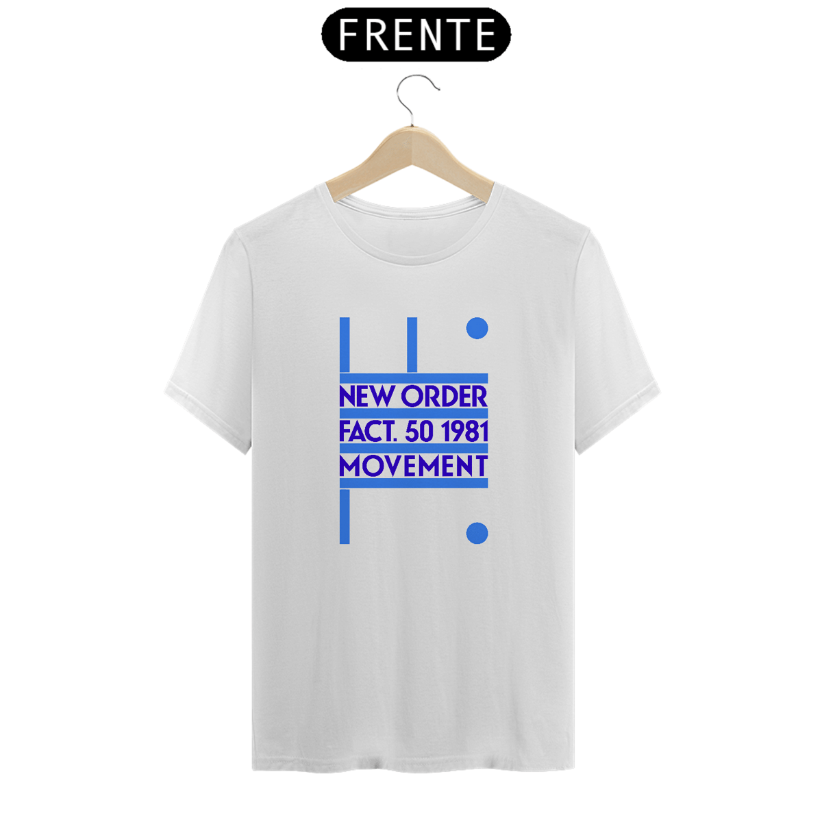Nome do produto: New Order - Movement - Camiseta Prime