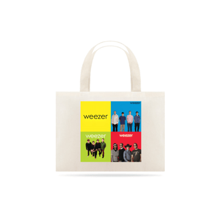 Nome do produto Weezer - Blue/Green/Red - Ecobag