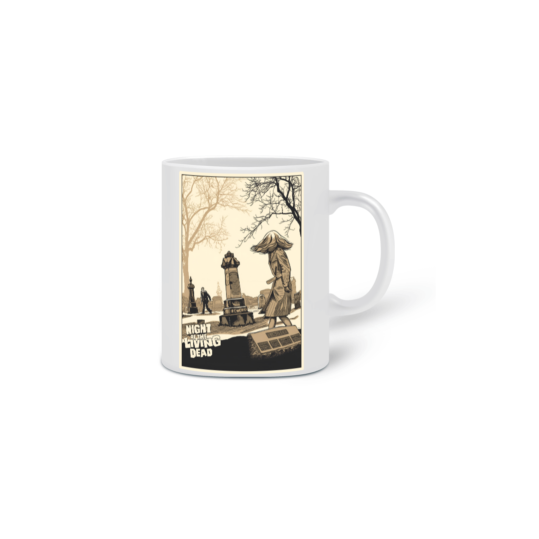 Nome do produto: Night of the Living Dead - Caneca