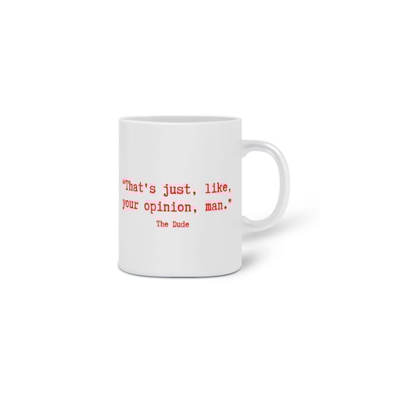 The Dude - Big Lebowski - Caneca