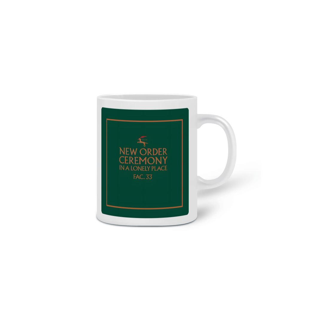 Nome do produto: New Order - Ceremony - Caneca