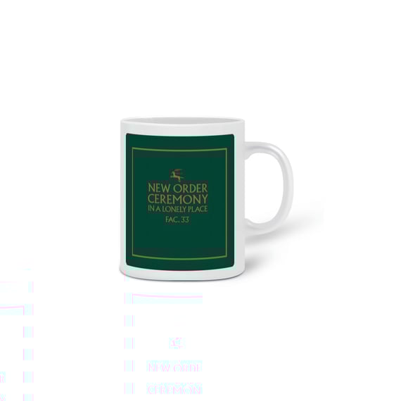 New Order - Ceremony - Caneca