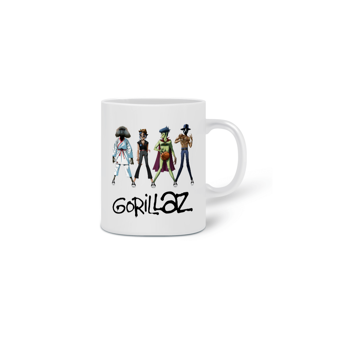 Nome do produto: Gorillaz - DYT - Caneca